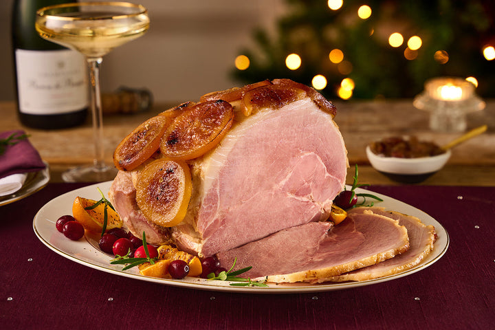 Candied Orange & Honey Glazed Ham