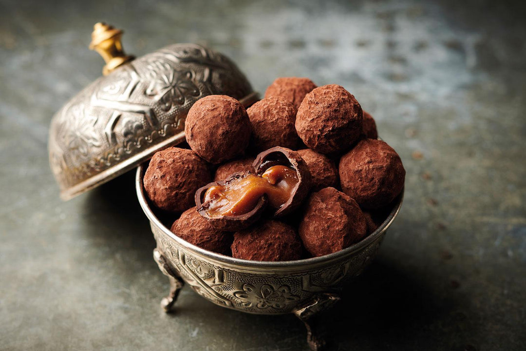 Dark Chocolate Salted Caramels