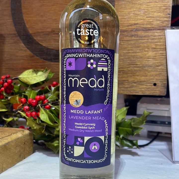 Lavender Mead - Medd Lafant: Medium Dry Traditional Mead 500ml