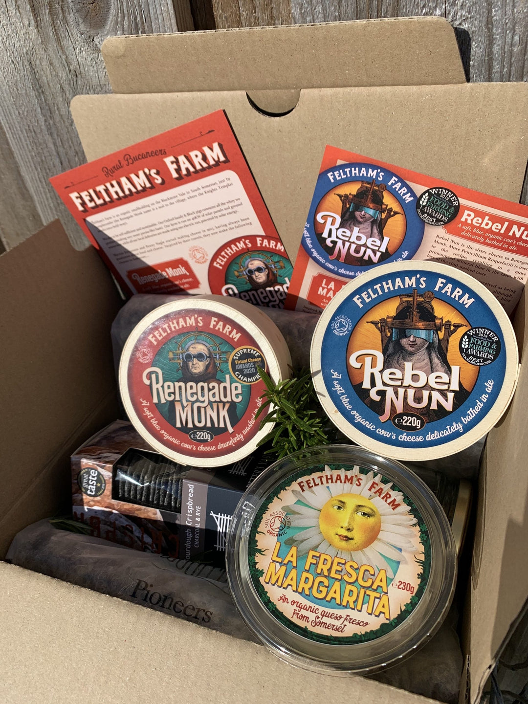 Feltham's Farm Four Cheese Hamper