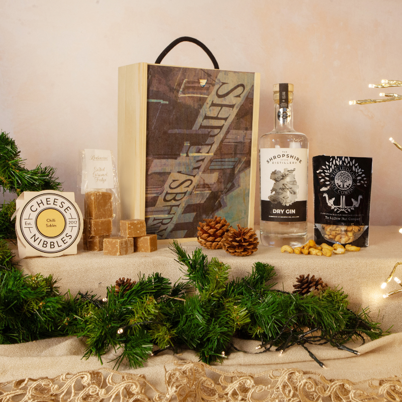 Christmas Gin & Snack Hamper