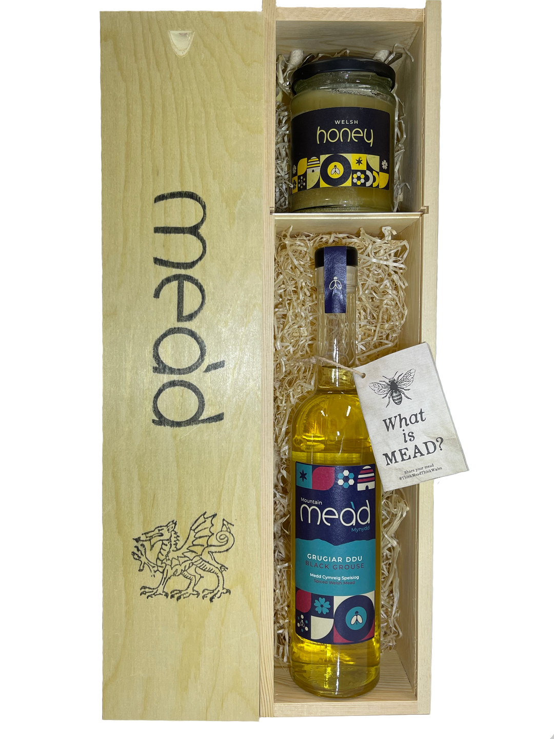 Black Grouse - Grugiar Ddu: Spiced Mead With Honey in Gift Box 500ml