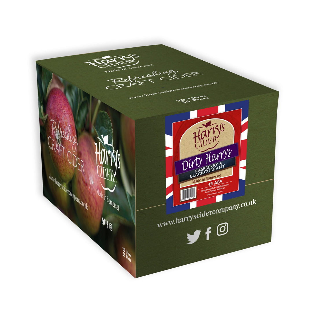 Dirty Harry's Raspberry & Blackcurrant Cider