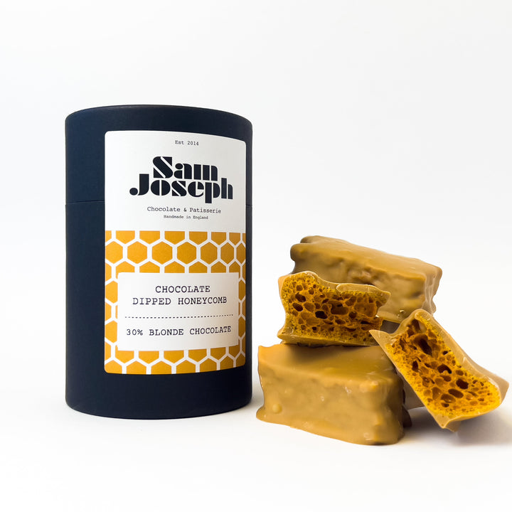 Blonde chocolate honeycomb