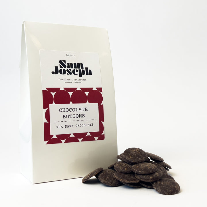 Plant Based 70% Dark Chocolate Buttons
