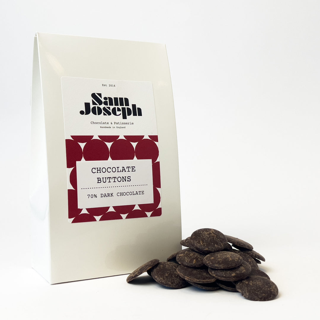 70% Dark chocolate buttons