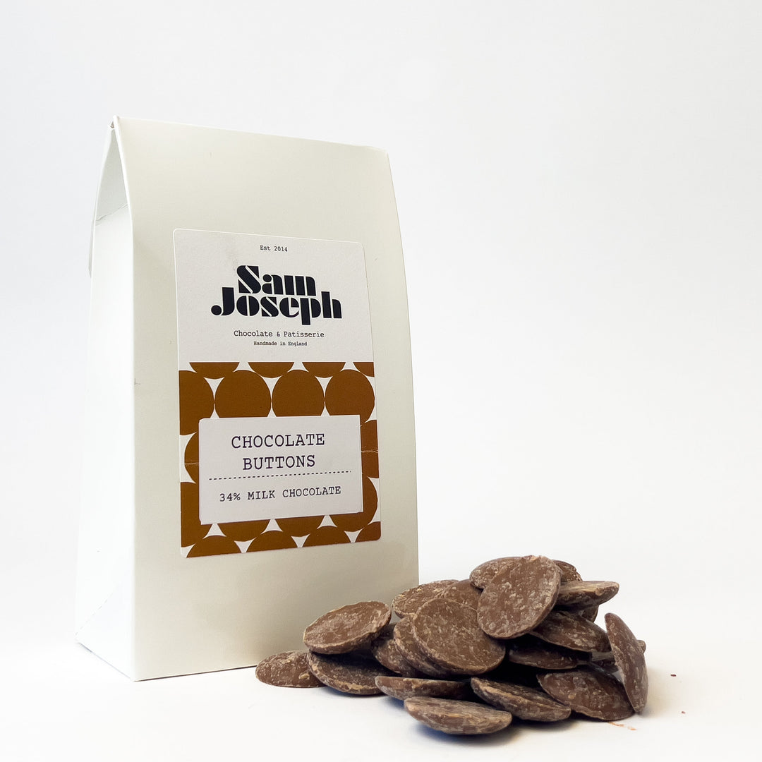 34% Milk chocolate buttons