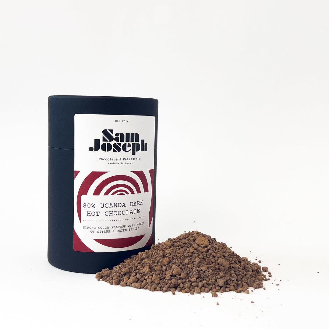 80% Uganda single origin hot chocolate powder