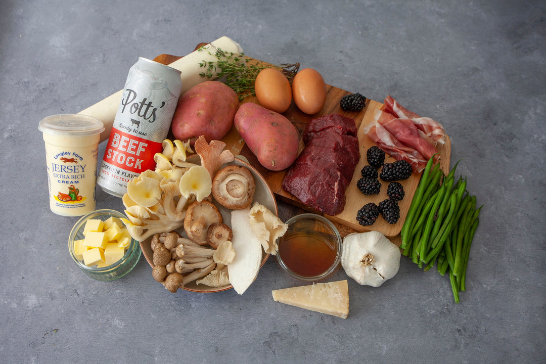 Luxury Venison Wellington Recipe Box