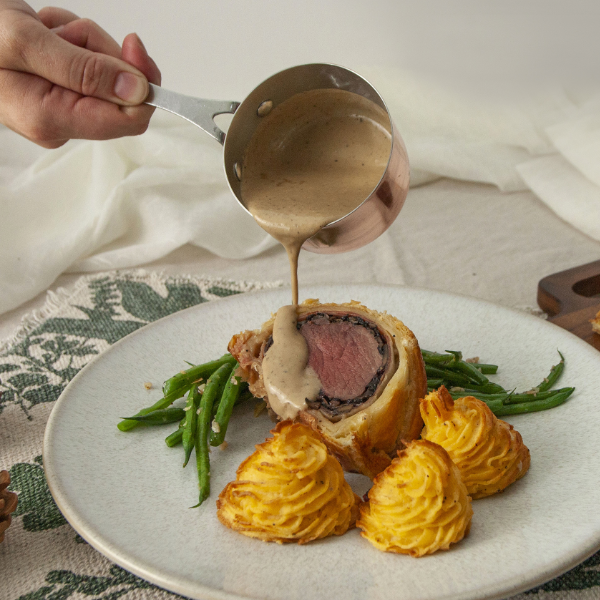 Luxury Venison Wellington Recipe Box