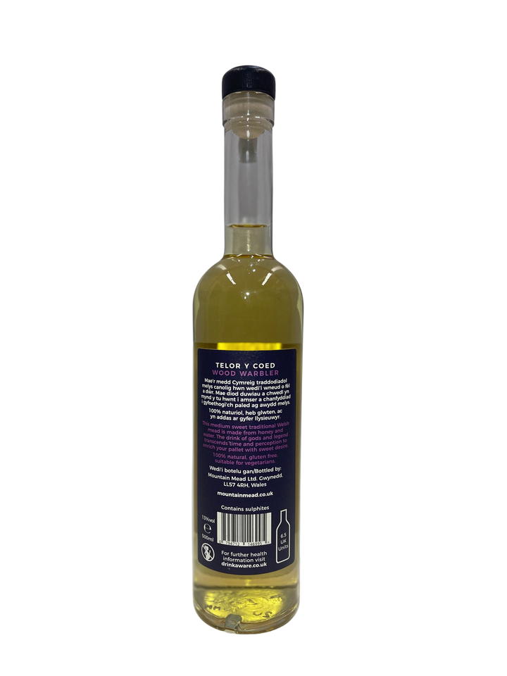 Wood Warbler - Telor Y Coed: Medium Sweet Mead 500ml