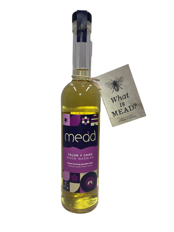 Wood Warbler - Telor Y Coed: Medium Sweet Mead in Gift Box 500ml