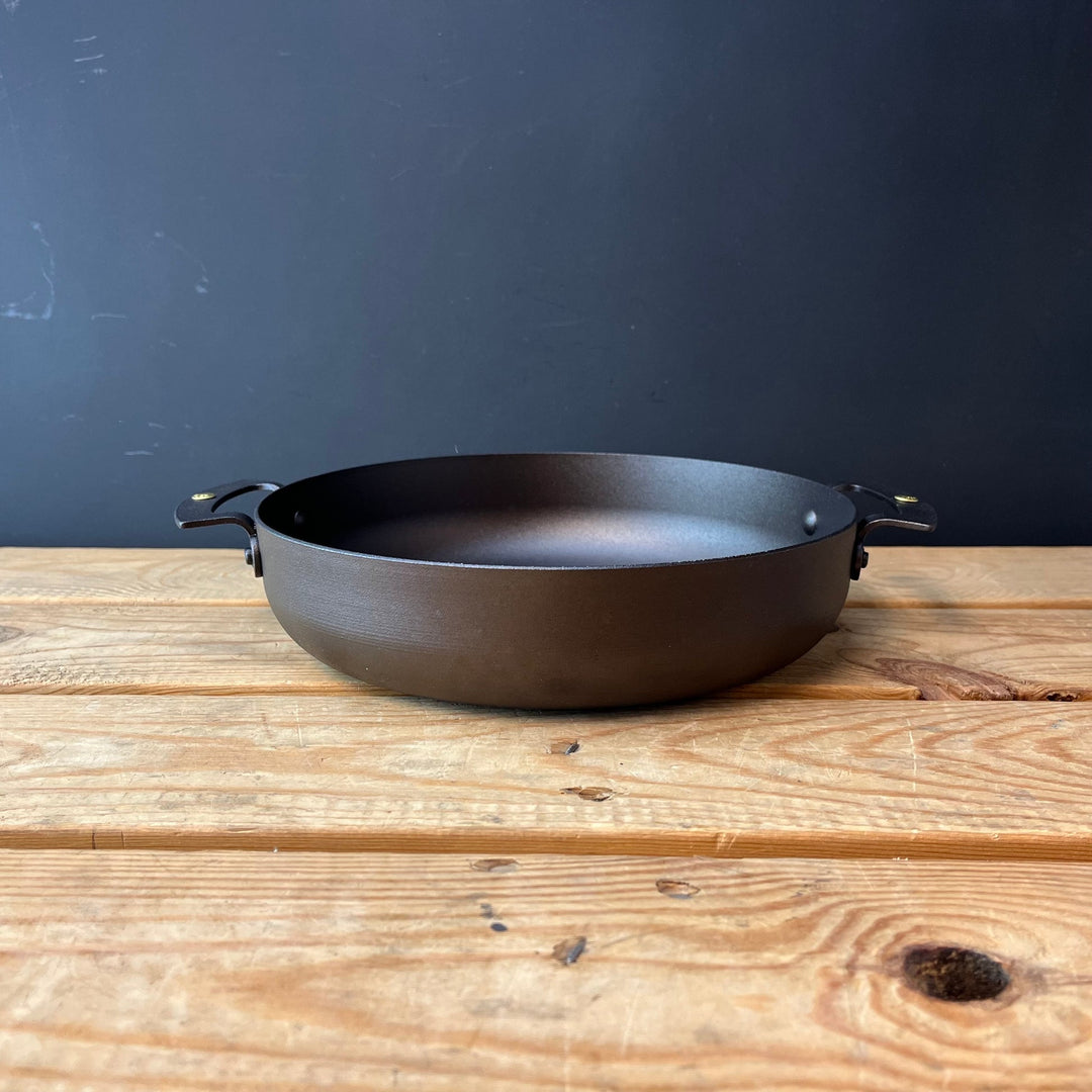 Netherton Foundry Spun Iron Chef's Prospector Pan - 13cm - 28cm