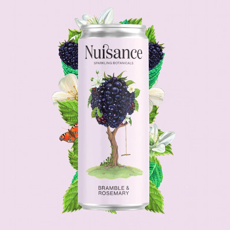 Nuisance Bramble & Rosemary Soda
