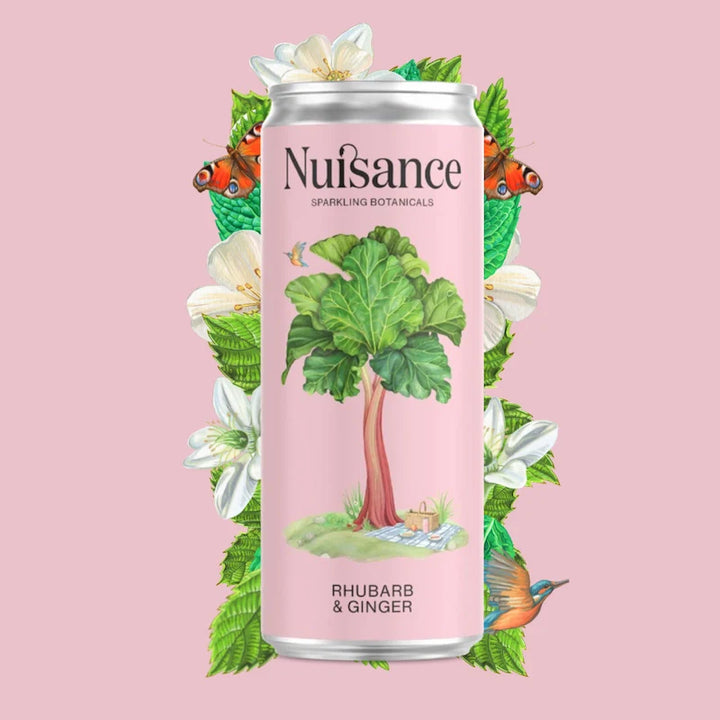 Rhubarb & Ginger Soda