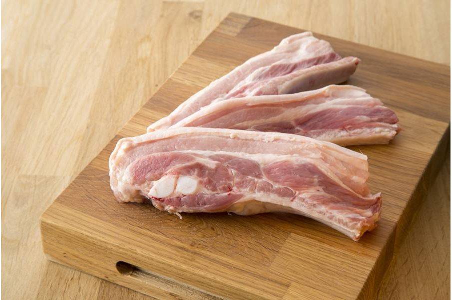 Thick Cut Pork Belly Slices