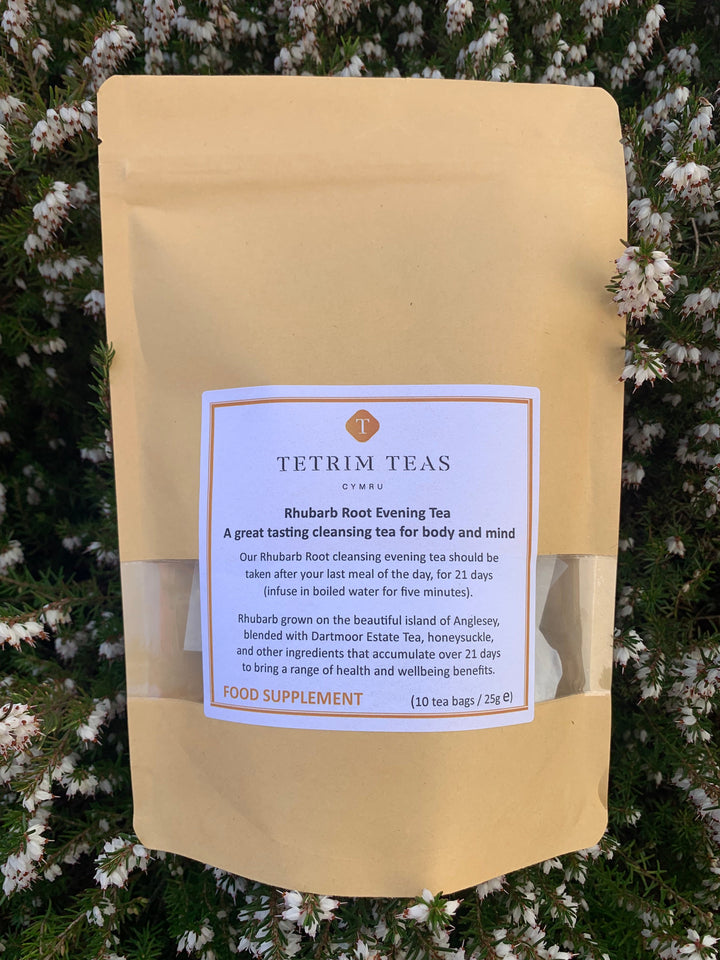 Rhubarb Root Cleansing Evening Tea - Pack of 10