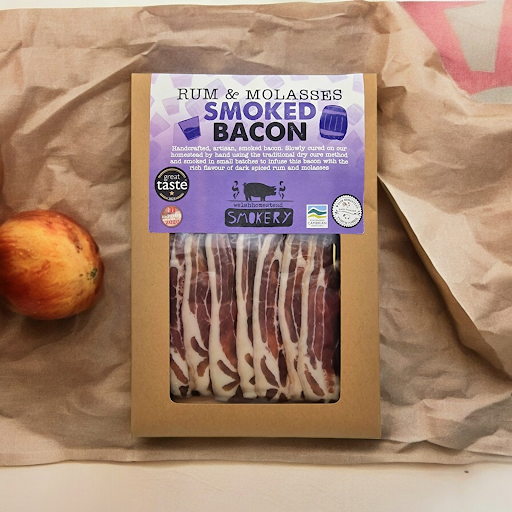 Smoked Rum & Molasses Bacon (100g)