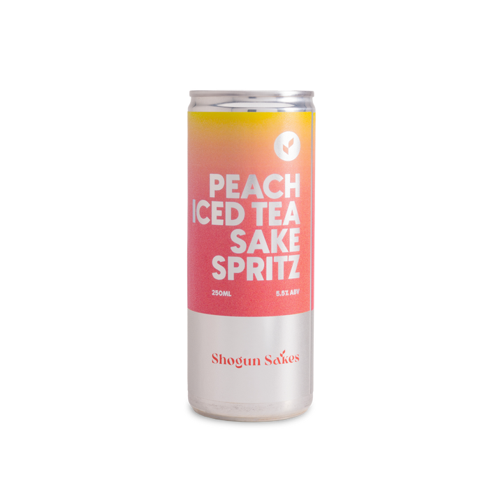 Peach Iced Tea Sake Spritz