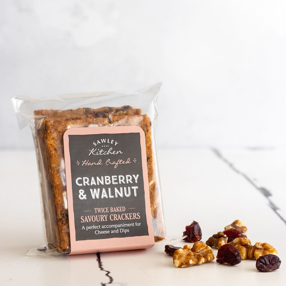 Cranberry & Walnut Crackers