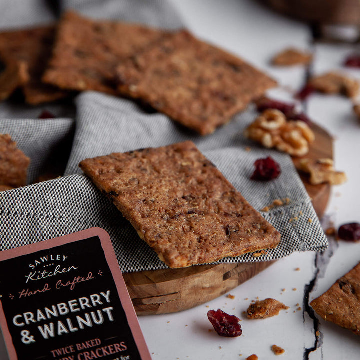 Cranberry & Walnut Crackers