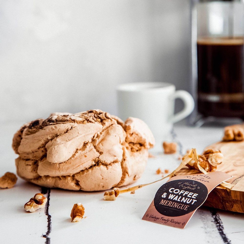 Giant Coffee & Walnut Meringue