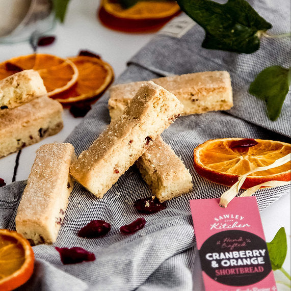 Cranberry & Orange Shortbread