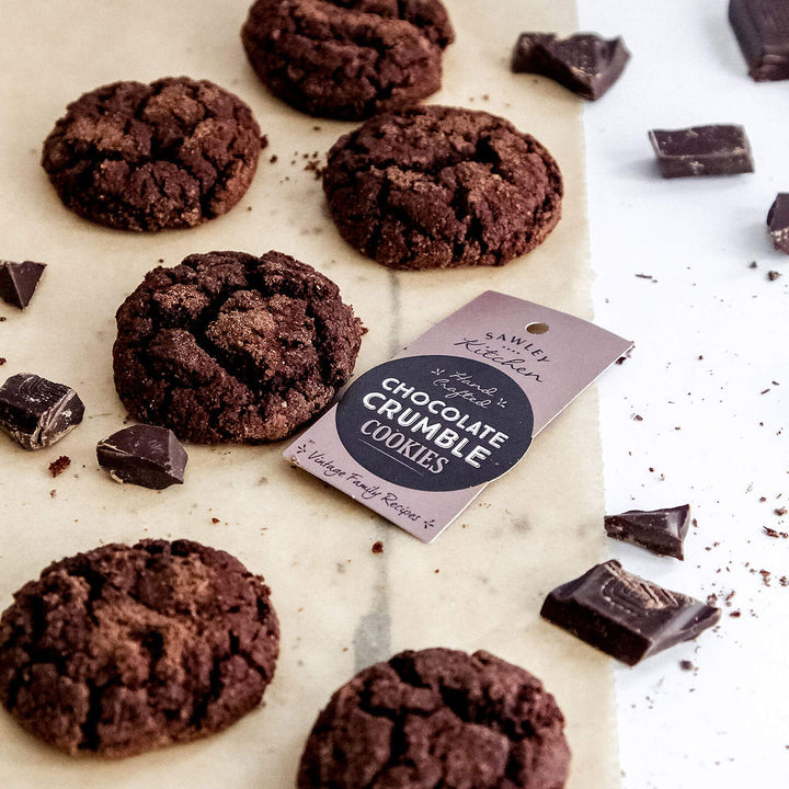 Chocolate Crumble Cookies