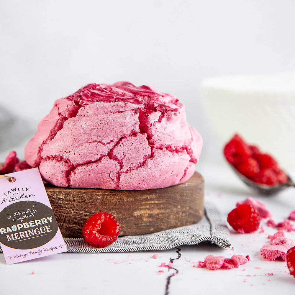 Giant Raspberry Meringue