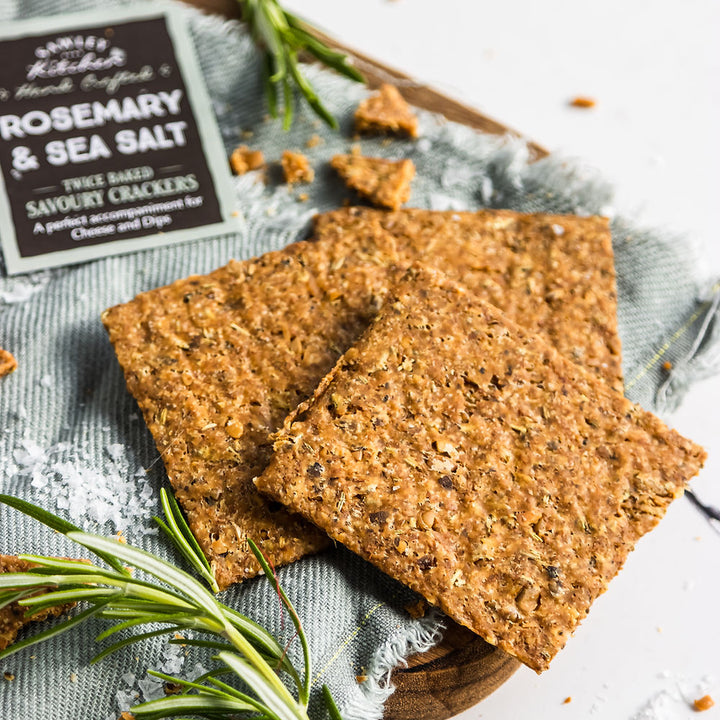 Rosemary & Sea Salt Crackers