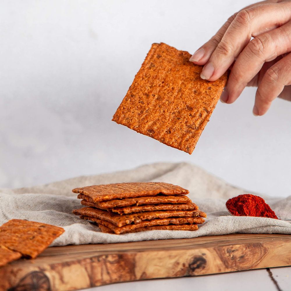 Smoked Paprika Crackers