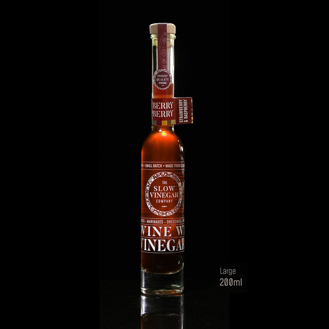 Strawberry and Raspberry Wine Vinegar