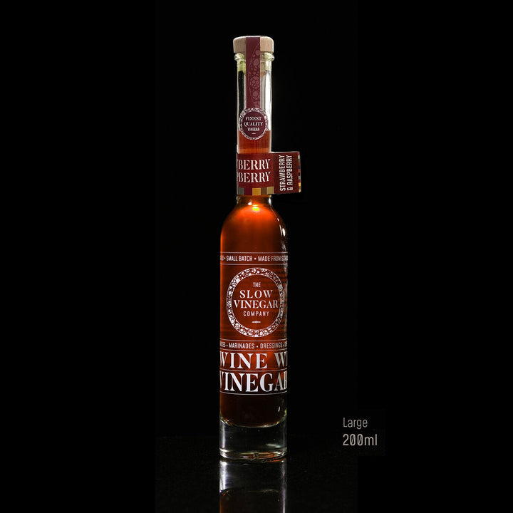 Strawberry and Raspberry Wine Vinegar