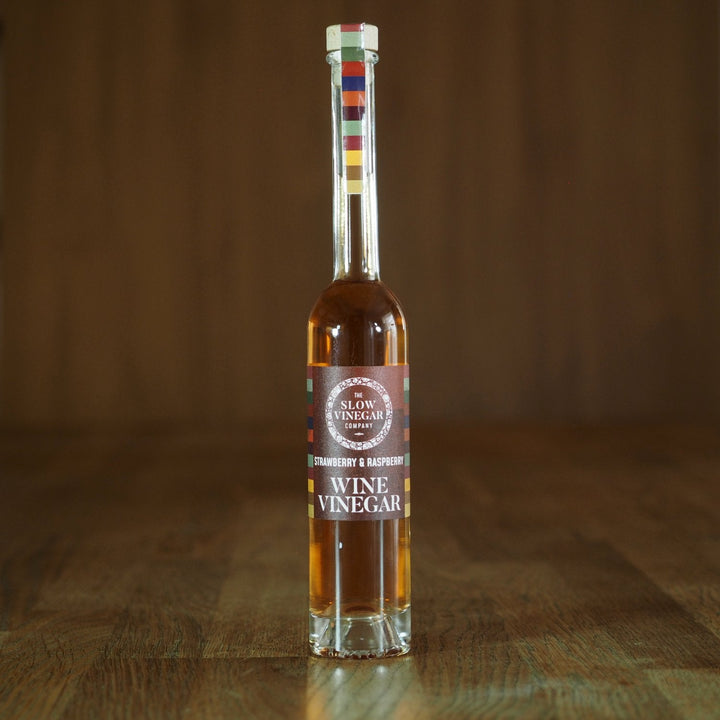 Strawberry and Raspberry Wine Vinegar