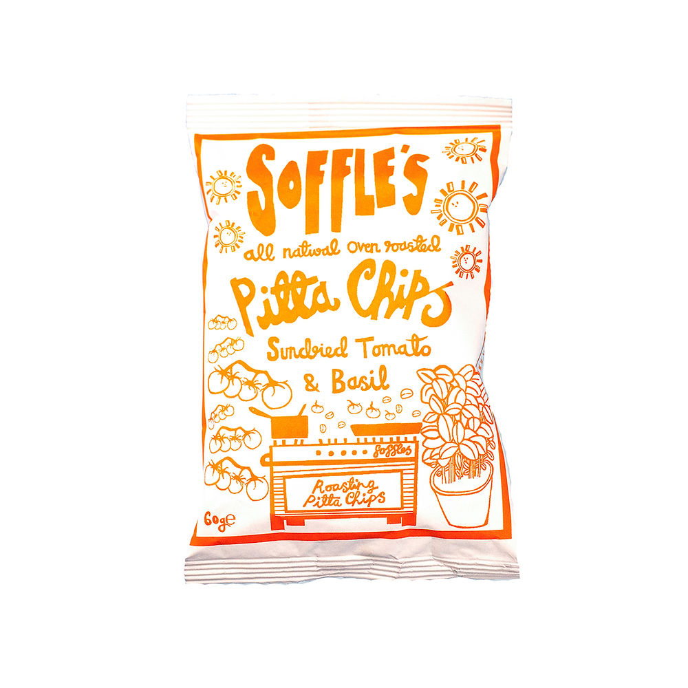 Sundried Tomato & Basil Pitta Chips