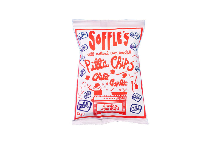 Hot Chill & Garlic Pitta Chips