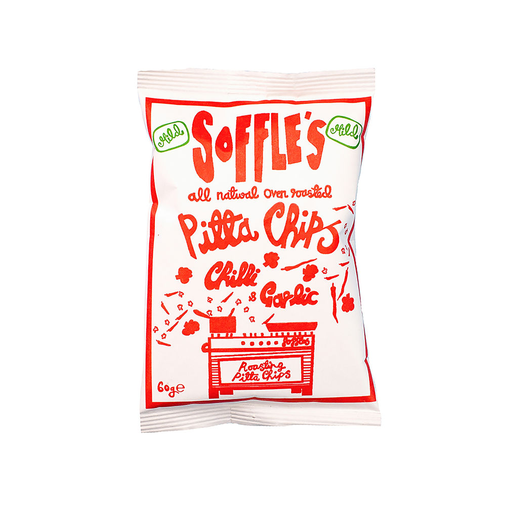 Mild Chilli & Garlic Pitta Chips