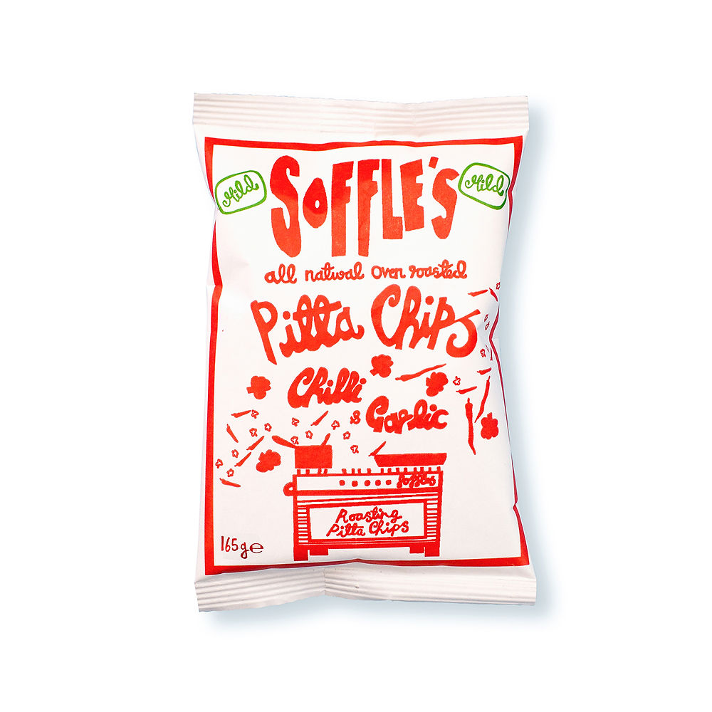 Mild Chilli & Garlic Pitta Chips