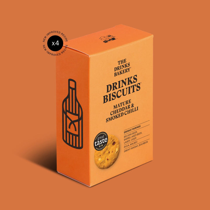 Mature Cheddar & Smoked Chilli Drinks Biscuits