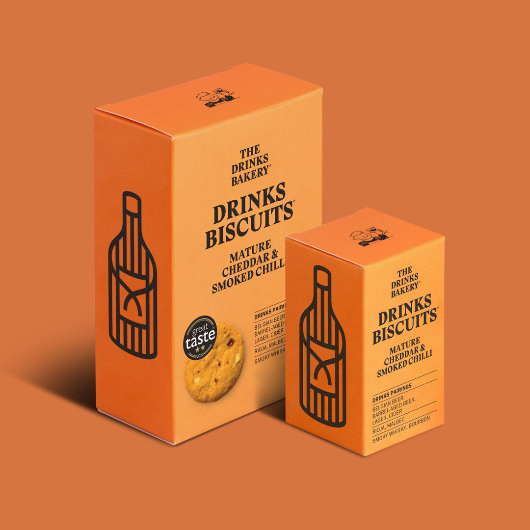 Mature Cheddar & Smoked Chilli Drinks Biscuits