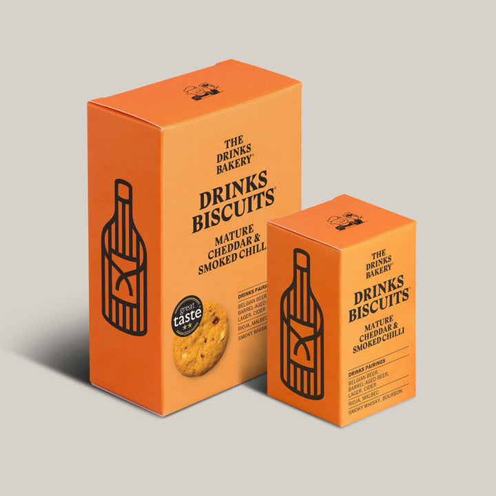 Mature Cheddar & Smoked Chilli Drinks Biscuits