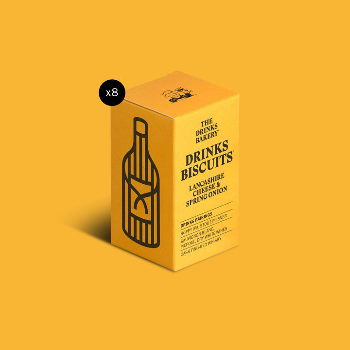 Lancashire Cheese & Spring Onion Drinks Biscuits