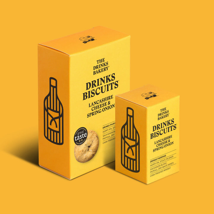 Lancashire Cheese & Spring Onion Drinks Biscuits