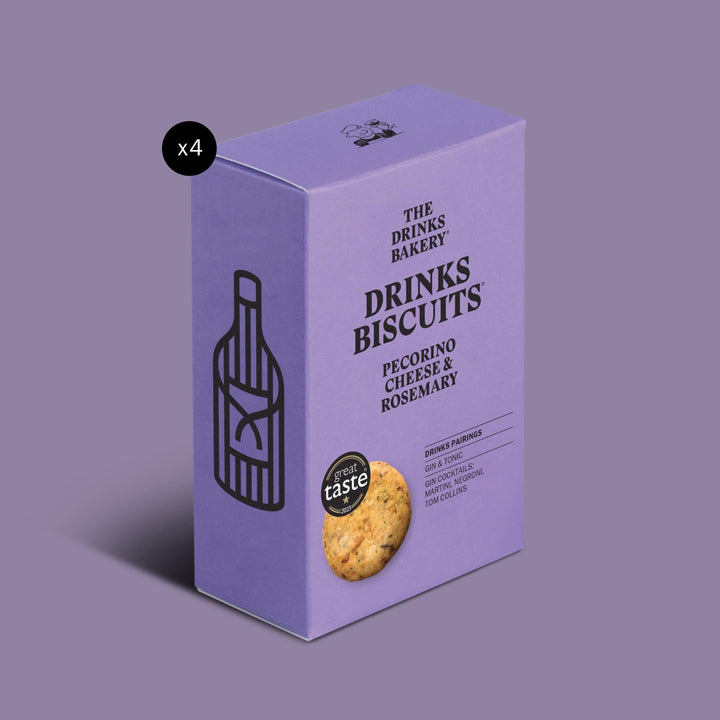 Pecorino Cheese & Rosemary Drinks Biscuits