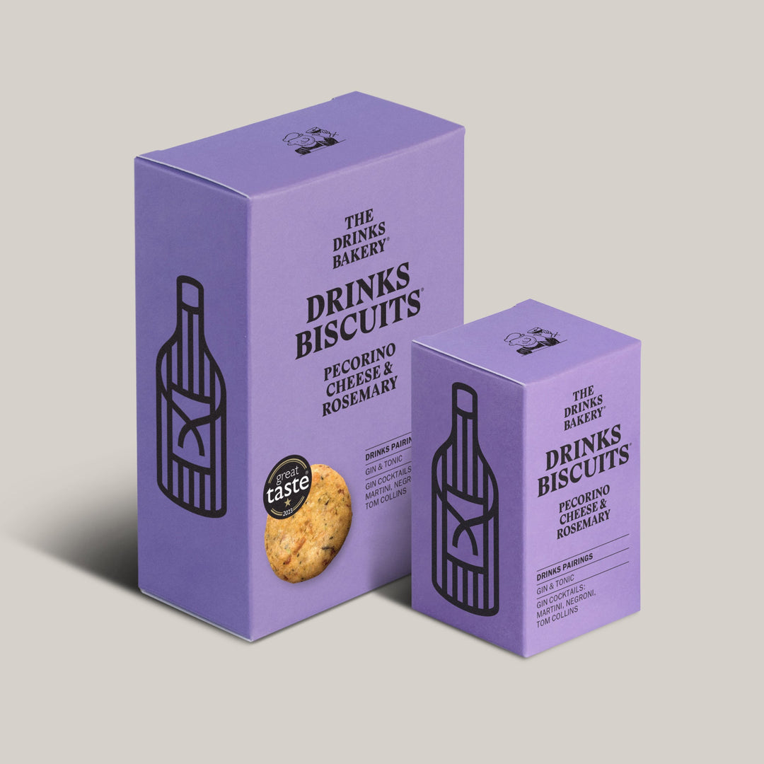 Pecorino Cheese & Rosemary Drinks Biscuits