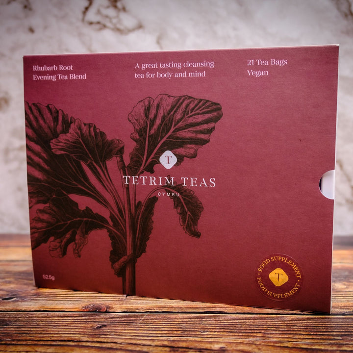 Rhubarb Root Cleansing Evening Tea - Box of 21