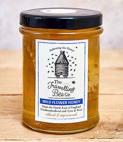 Wild Flower Honey with Honeycomb