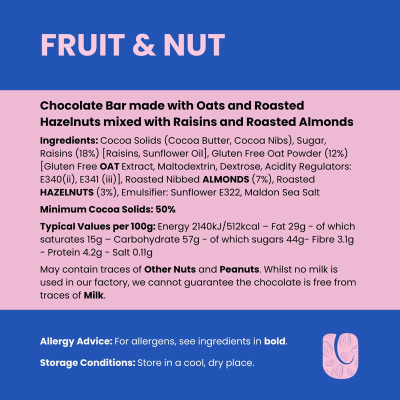 Undairy Fruit & Nut Chocolate