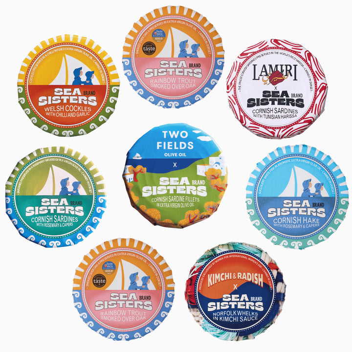 Christmas Gift Box of 8 British Conservas