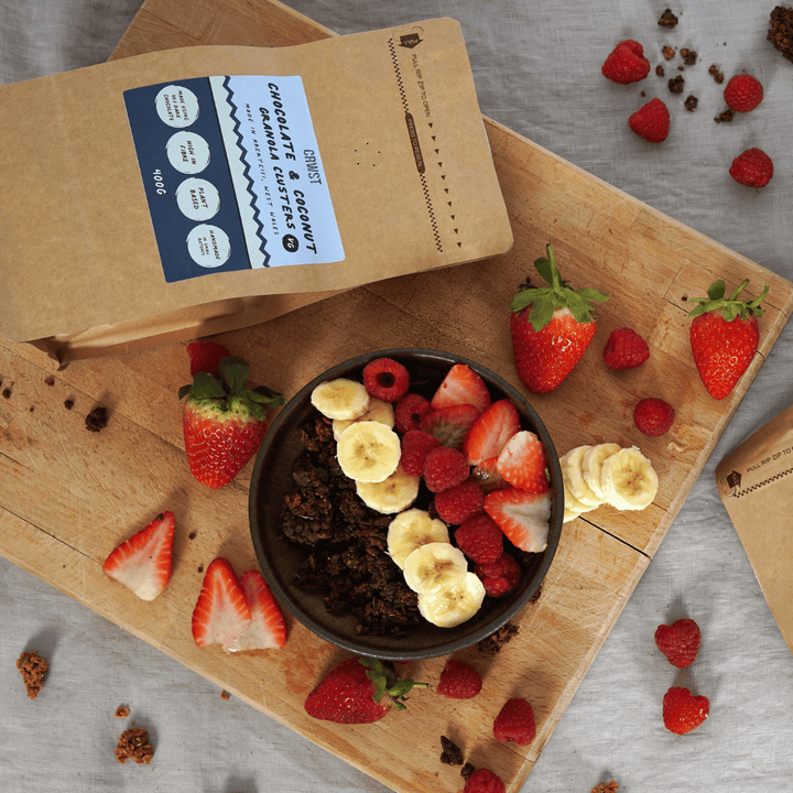 Chocolate & Coconut Granola Clusters VG